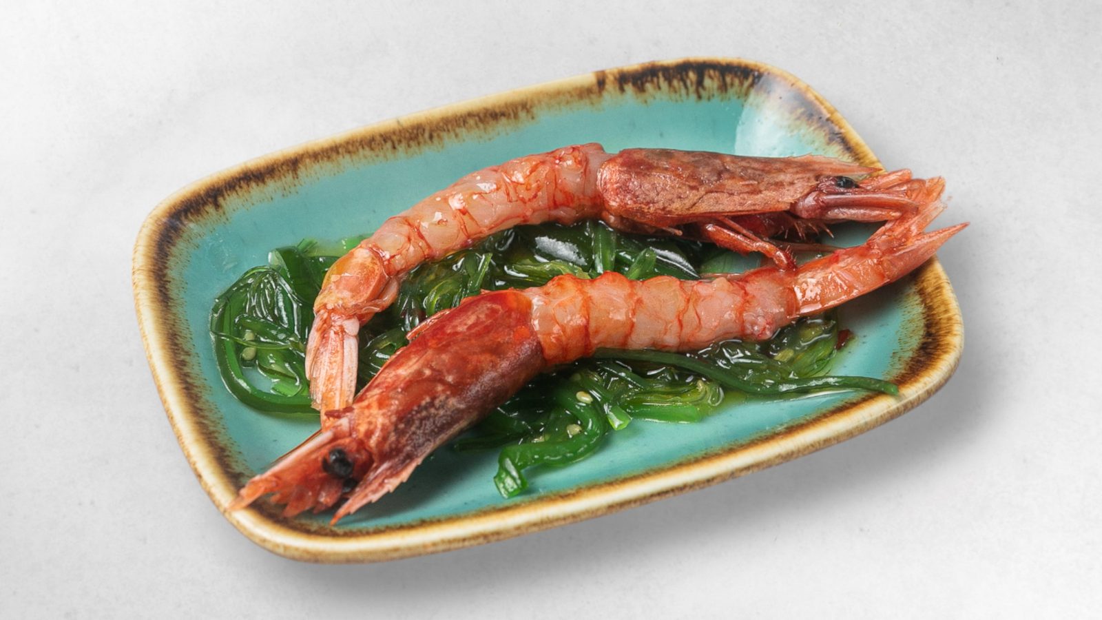 Gamberoni alla griglia — gegrillte Tiger-Garnelen